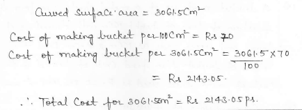 RD Sharma Class 10 Solutions Surface areas and Volumes Ex 16.3 Q13_ii