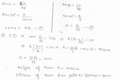 RD-Sharma-class 10-maths-Solutions-chapter 12 - Applications of Trigonometry -Exercise 12.1 -Question-16_1