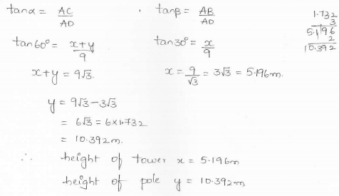 RD-Sharma-class 10-maths-Solutions-chapter 12 - Applications of Trigonometry -Exercise 12.1 -Question-18_1