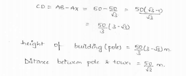 RD-Sharma-class 10-maths-Solutions-chapter 12 - Applications of Trigonometry -Exercise 12.1 -Question-46_1