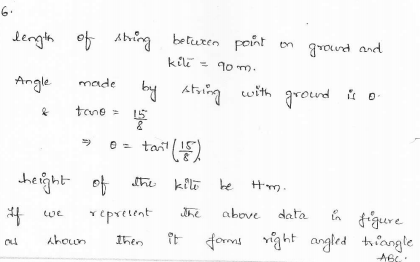 RD-Sharma-class 10-maths-Solutions-chapter 12 - Applications of Trigonometry -Exercise 12.1 -Question-6