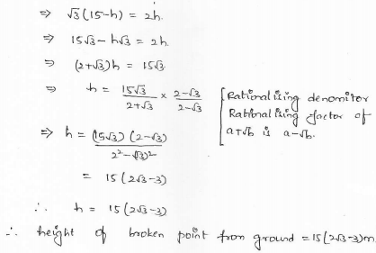 RD-Sharma-class 10-maths-Solutions-chapter 12 - Applications of Trigonometry -Exercise 12.1 -Question-8_2
