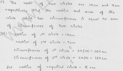 RD-Sharma-class 10-maths-Solutions-chapter 15-Areas related to Circles- Exercise 15.1-Question-17