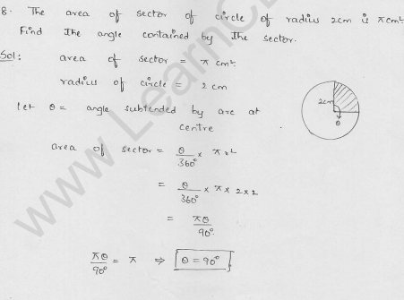RD-Sharma-class 10-maths-Solutions-chapter 15-Areas related to Circles- Exercise 15.2-Question-8