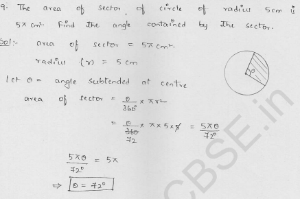 RD-Sharma-class 10-maths-Solutions-chapter 15-Areas related to Circles- Exercise 15.2-Question-9