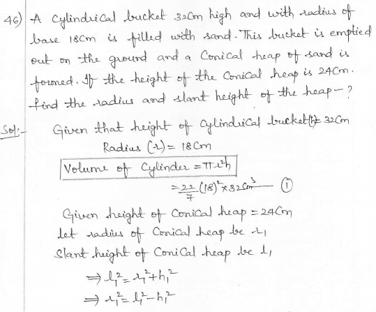 RD Sharma Class 10 Solutions Surface areas and Volumes Ex 16.1 Q46_i