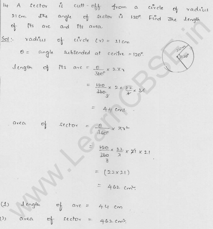RD-Sharma-class 10-maths-Solutions-chapter 15-Areas related to Circles- Exercise 15.2-Question-14
