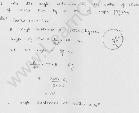 RD-Sharma-class 10-maths-Solutions-chapter 15-Areas related to Circles- Exercise 15.2-Question-2