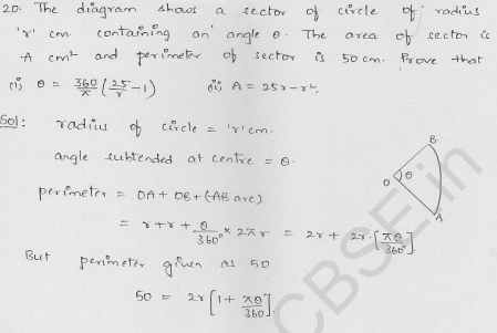 RD-Sharma-class 10-maths-Solutions-chapter 15-Areas related to Circles- Exercise 15.2-Question-20