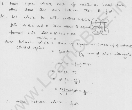RD-Sharma-class 10-maths-Solutions-chapter 15-Areas related to Circles- Exercise 15.4-Question-8