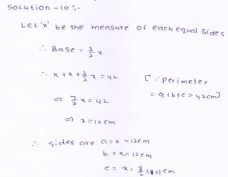 RD-Sharma-class 9-maths-Solutions-chapter 12 - Herons Formulae -Exercise 12.1 -Question-10