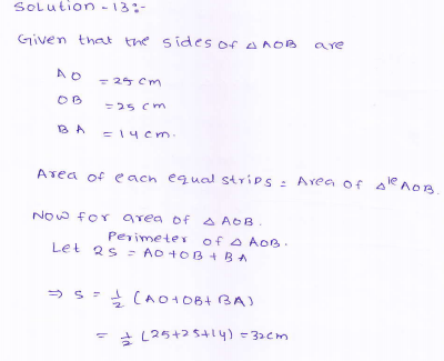 RD-Sharma-class 9-maths-Solutions-chapter 12 - Herons Formulae -Exercise 12.2 -Question-13