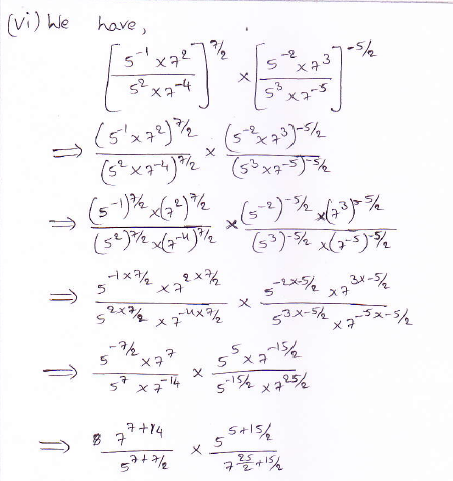 RD Sharma Class 9 Solutions Exponents of Real Numbers ...