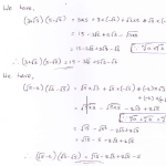 RD Sharma class 9 maths Solutions chapter 3 Rationalisation Exercise 3.1 Question 2 (ii) (iii)