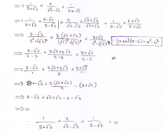 RD Sharma class 9 maths Solutions chapter 3 Rationalisation Exercise 3.2 Question 5 (iv)_1