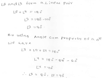 RD Sharma Class 7 Solutions 14.Lines and angles Ex-14.2 Q 9 ii
