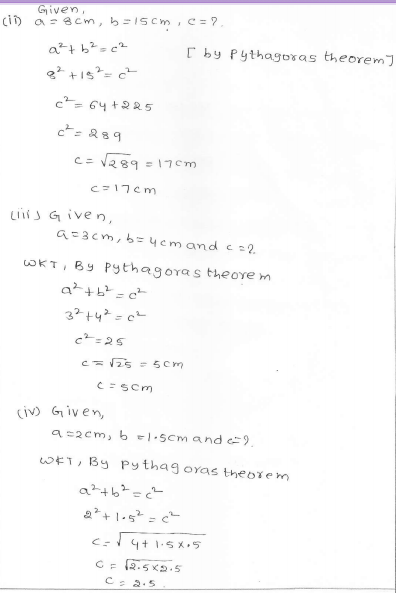 RD Sharma Class 7 Solutions 15.Properties of triangles Ex-15.5 Q 2 ii