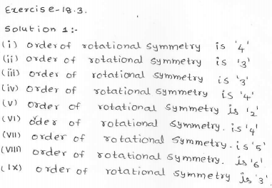 RD Sharma Class 7 Solutions 18.Symmetry EX-18.3 Q 1