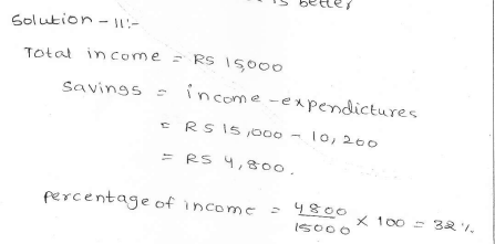 RD Sharma class 7 solutions 11.Percentage Ex-11.6 Q 11
