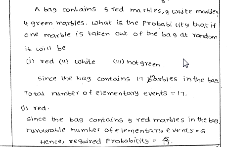 RD Sharma class 8 Solutions Chapter 26 Data Handling-IV Probability Ex 26.1 Q 13