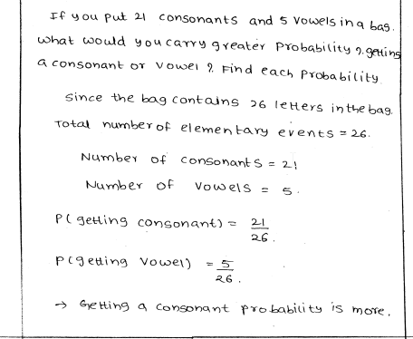 RD Sharma class 8 Solutions Chapter 26 Data Handling-IV Probability Ex 26.1 Q 14