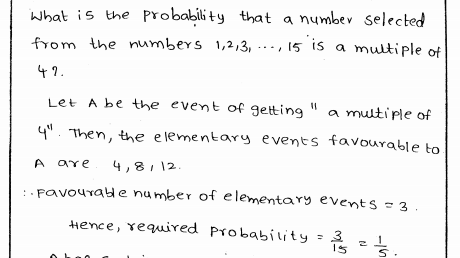 RD Sharma class 8 Solutions Chapter 26 Data Handling-IV Probability Ex 26.1 Q 8