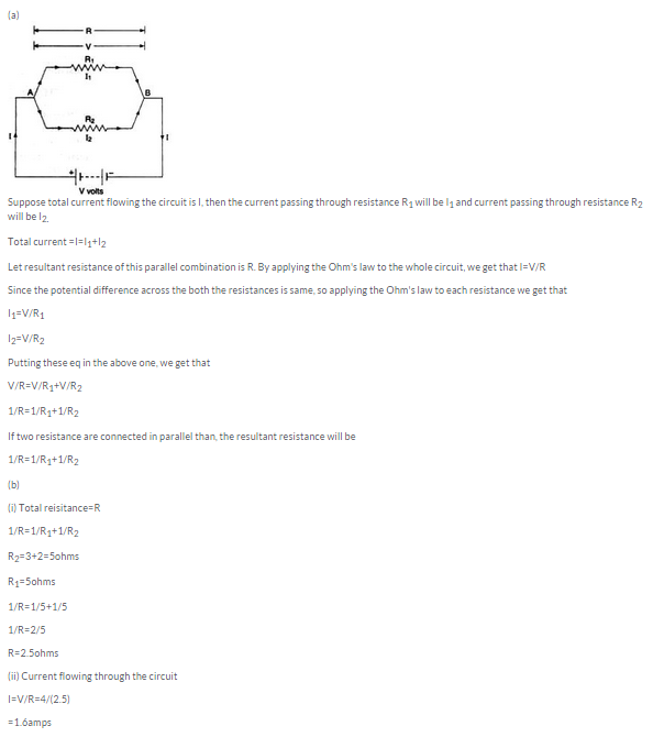 s chand physics class 10 answers chapter 1 electricity Q34 Page 42