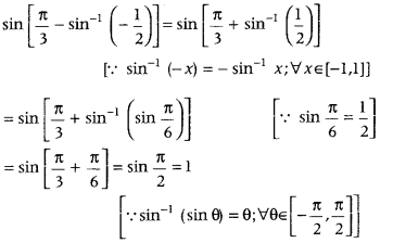 Inverse Trigonometric Functions Class 12 Maths Important Questions Chapter 2 12