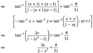 Inverse Trigonometric Functions Class 12 Maths Important Questions Chapter 2 20