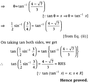 Inverse Trigonometric Functions Class 12 Maths Important Questions Chapter 2 50