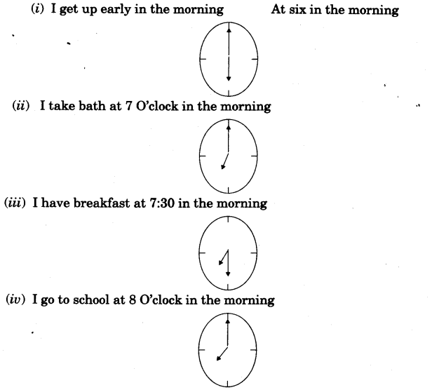 NCERT Solutions for Class 3 Mathematics Chapter-7 Time Goes On One Day in the Life of Kusum Q2