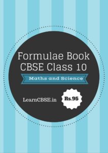 Formulae Handbook for CBSE Class 10 Science and Maths
