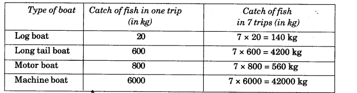NCERT Solutions for Class 5 Maths Chapter-1 The Fish Tale Page 9 Q2a