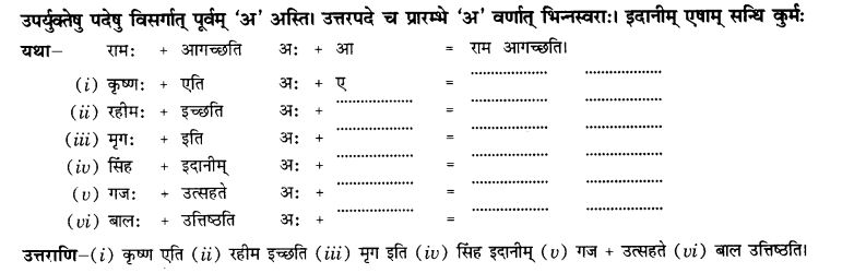 NCERT Solutions for Class 10th Sanskrit Chapter 1 सन्धि 22