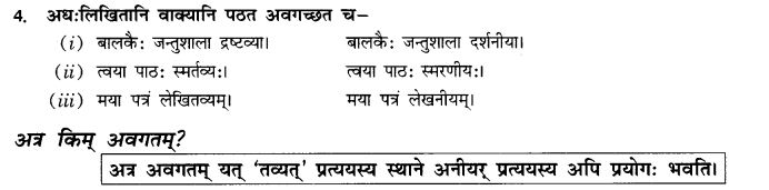 NCERT Solutions for Class 10th Sanskrit Chapter 4 Pratyayah 4