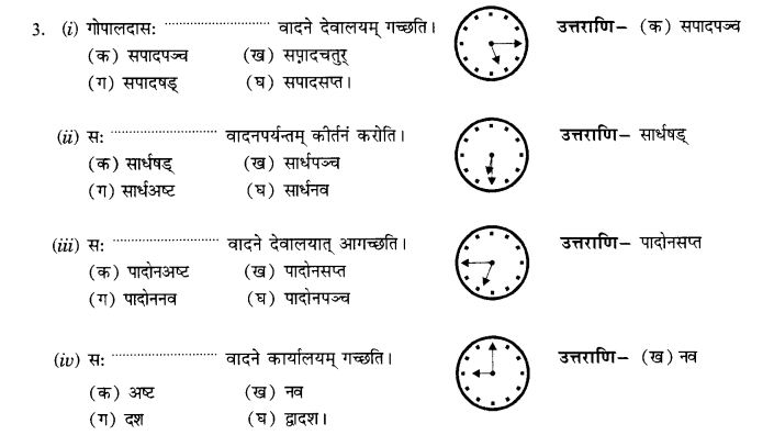 NCERT Solutions for Class 10th Sanskrit Chapter 6 Kaha Samayaha 27