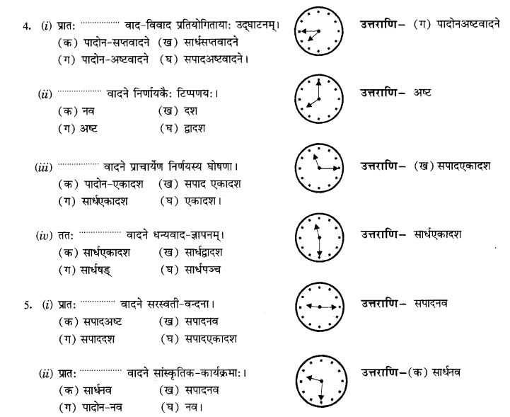 NCERT Solutions for Class 10th Sanskrit Chapter 6 Kaha Samayaha 28