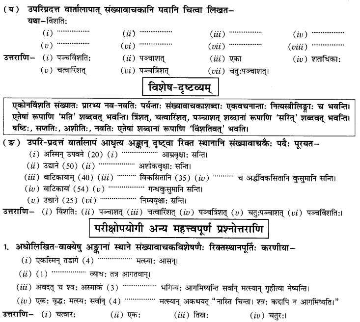 NCERT Solutions for Class 10th Sanskrit Chapter 7 Sadakhya 6