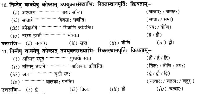 NCERT Solutions for Class 10th Sanskrit Chapter 7 Sadakhya 9