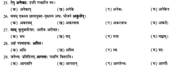 NCERT Solutions for Class 10th Sanskrit Chapter 8 Vachana Lingam Purusha Lakaara Dusya Samsheedhanam 16