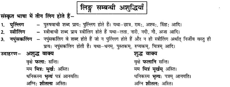NCERT Solutions for Class 10th Sanskrit Chapter 8 Vachana Lingam Purusha Lakaara Dusya Samsheedhanam 2