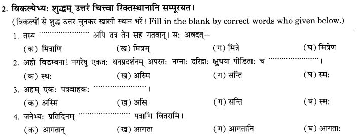 NCERT Solutions for Class 10th Sanskrit Chapter 8 Vachana Lingam Purusha Lakaara Dusya Samsheedhanam 20
