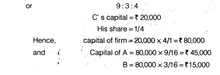 NCERT Solutions for Class 12 Accountancy Chapter 3 Reconstitution of a Partnership Firm – Admission of a Partner Q31.1