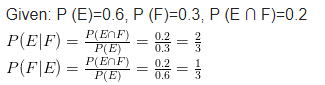 NCERT Solutions for Class 12 Maths Chapter 13 Probability Ex 13.1 Q 1