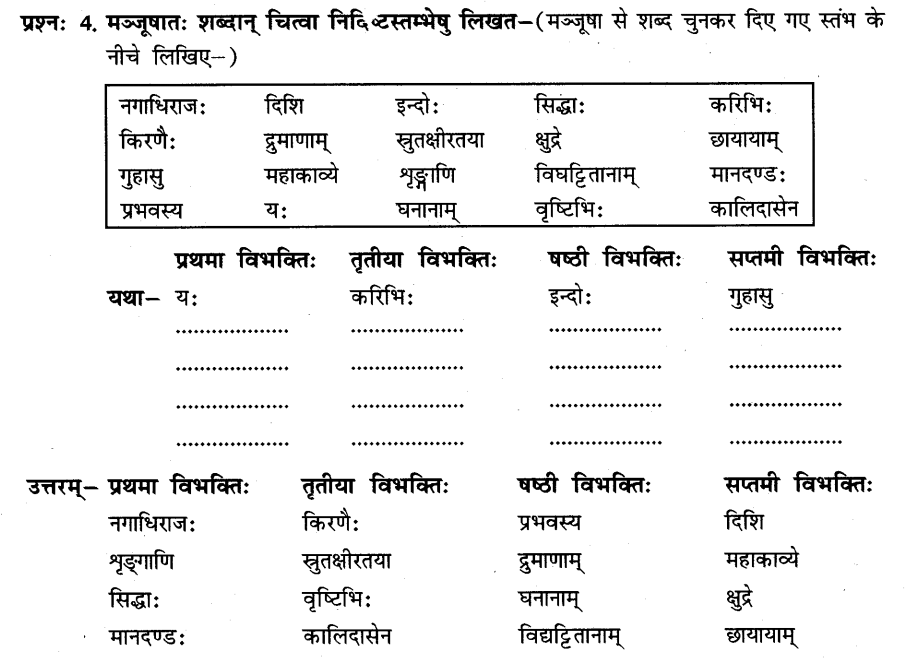 NCERT Solutions for Class 8th Sanskrit Chapter 13 हिमालयः 3
