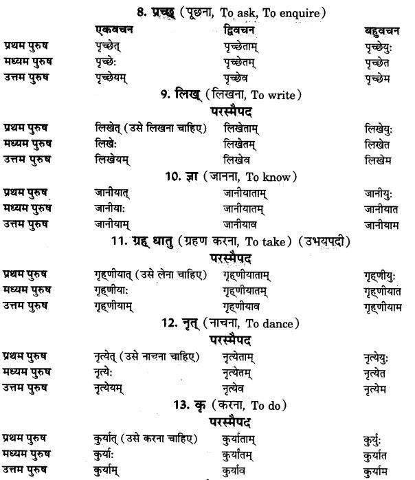 NCERT Solutions for Class 9th Sanskrit Chapter 10 Vidhiliga Lakarah 3