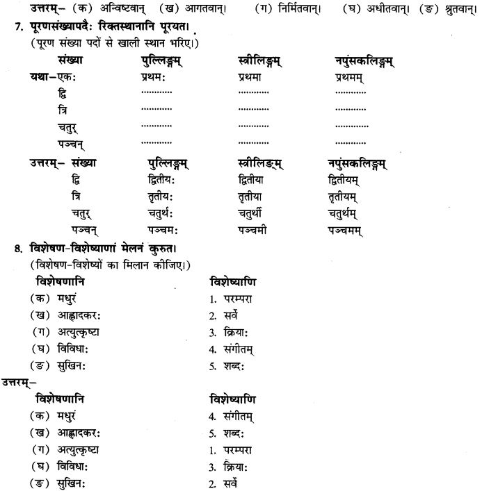 NCERT Solutions for Class 9th Sanskrit Chapter 13 Bharatiyam Vignanam 21