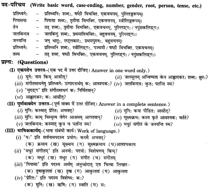 NCERT Solutions for Class 9th Sanskrit Chapter 13 Bharatiyam Vignanam 5