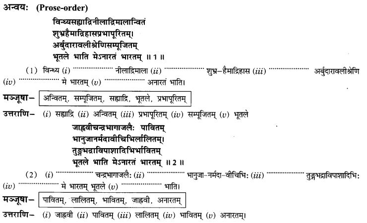 NCERT Solutions for Class 9th Sanskrit Chapter 14 Bharatenaasti Me Jivanam Jivanam 4