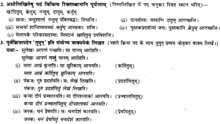 NCERT Solutions for Class 9th Sanskrit Chapter 17 Tumun Katvaa Layapa Pratyayanam Prayogah 2